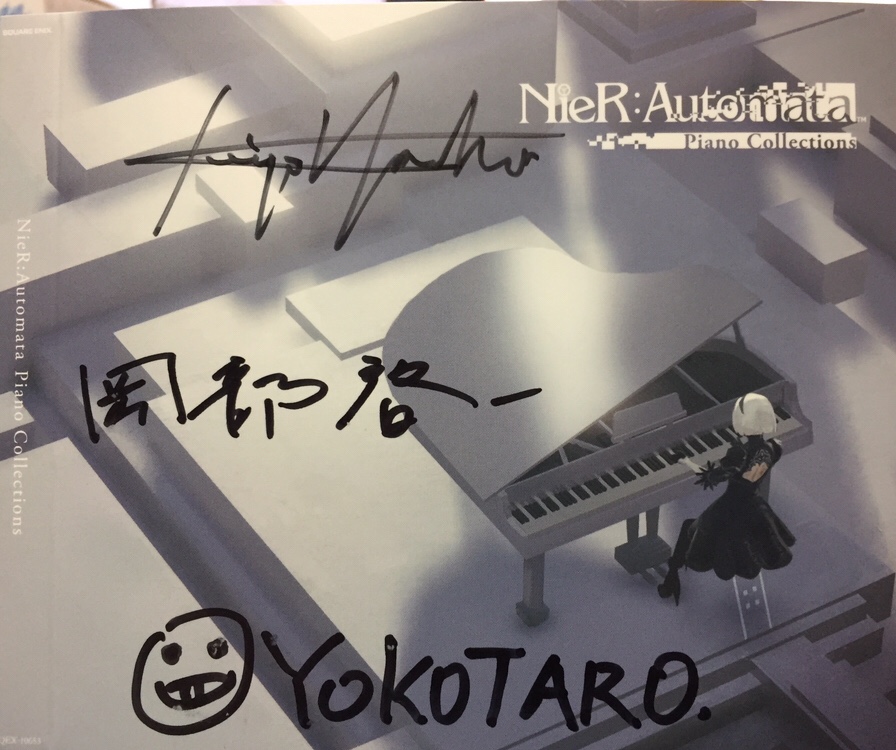 NieR:Automata Piano Collections Album Release and In-Store Signing