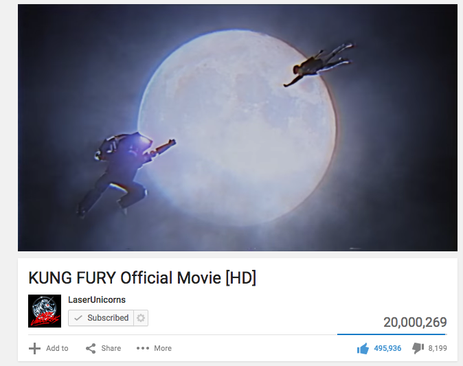 Kung Fury hits 20 million views