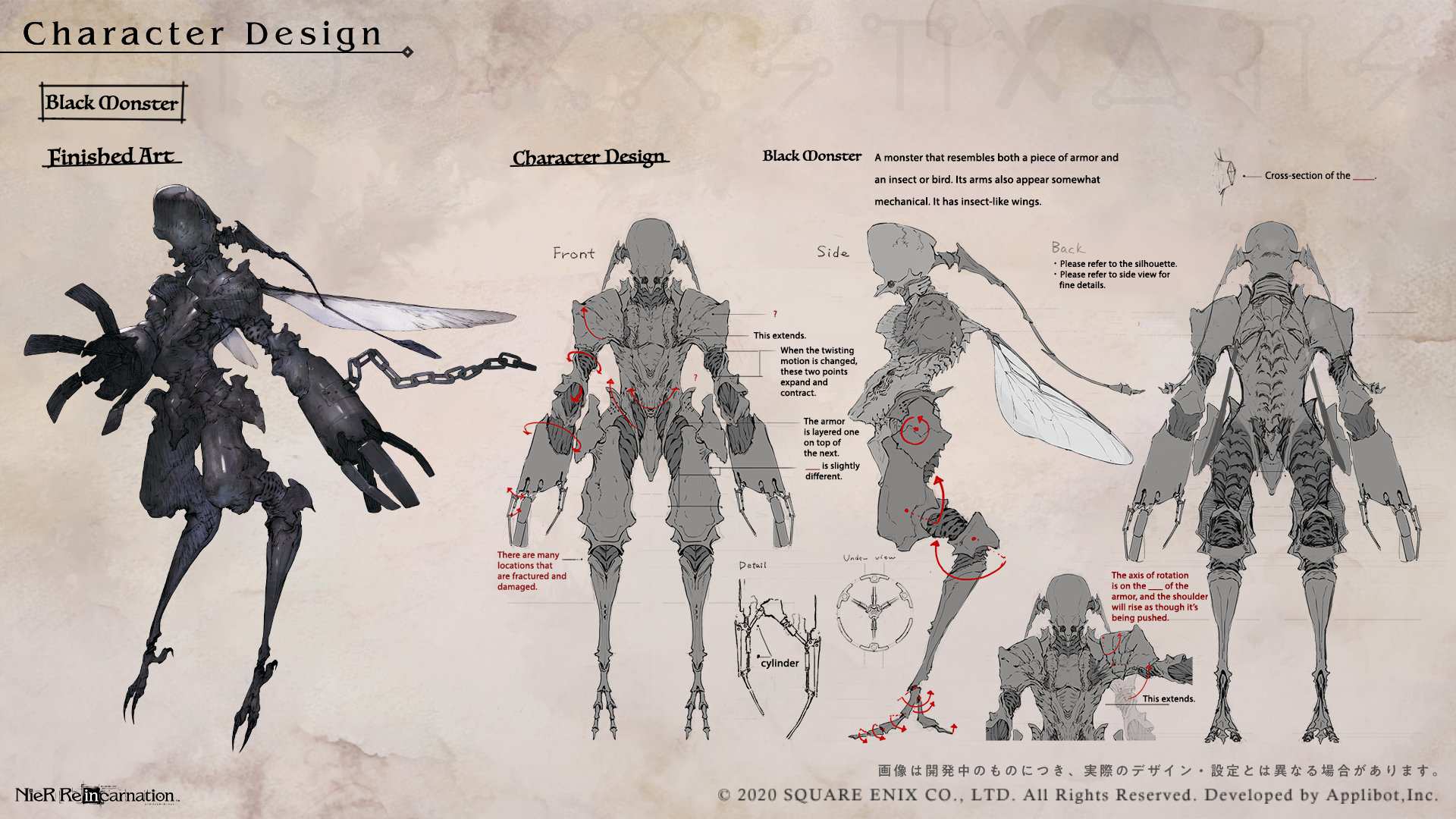 NieR reincarnation-Zero  Nier characters, Character design, Drakengard 3