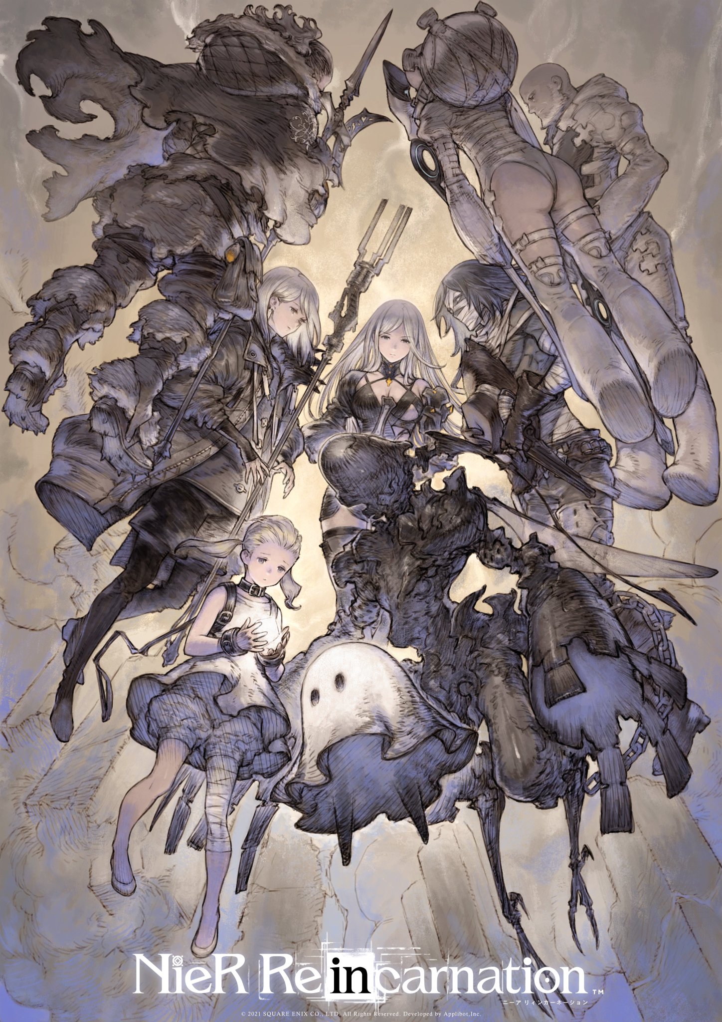 NieR Reincarnation Concept Art & Characters